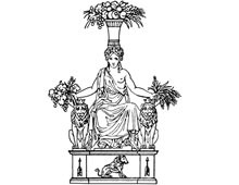 Decorative Ornament of a Woman - Design Image Source