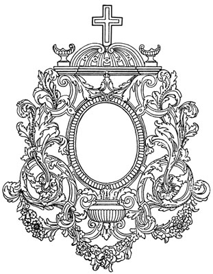 Decorative Oval Picture Frame - Design Image Source