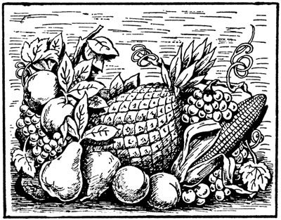 Fruit and Vegetable Clip Art