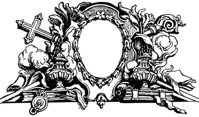 Oval Decorative Frame Picture