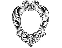 Oval Frame Picture - Design Image Source
