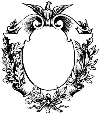 Oval Decorative Frame - Design Image Source