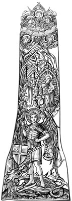 Saint George and Dragon Image